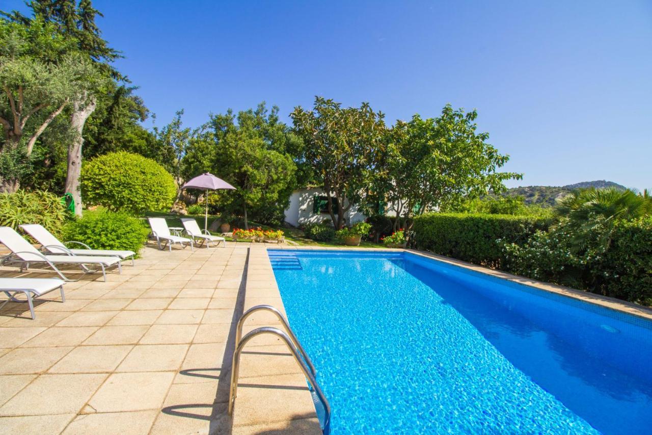 Preciosa Villa Tipica Mallorquina Con Wifi Y A/C Польенса Экстерьер фото