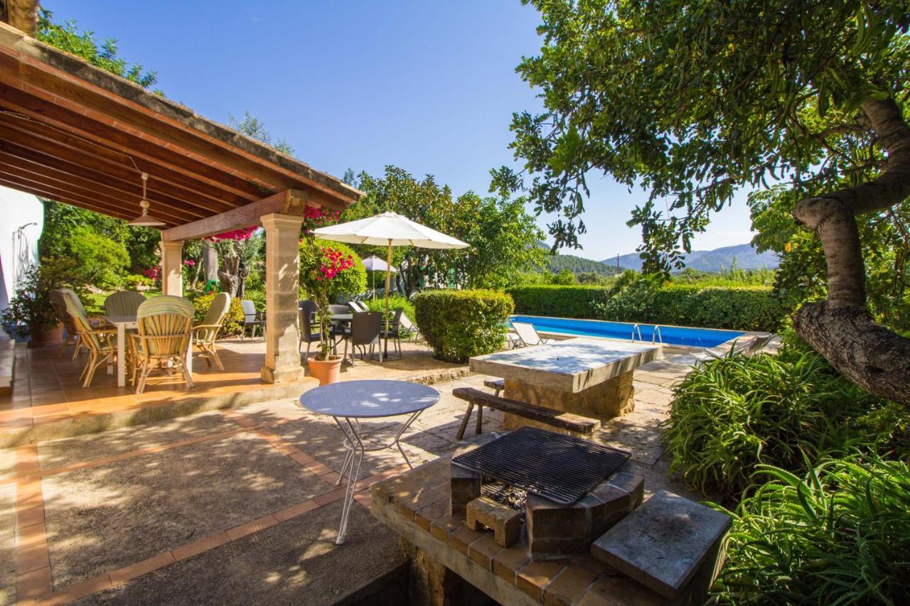 Preciosa Villa Tipica Mallorquina Con Wifi Y A/C Польенса Экстерьер фото