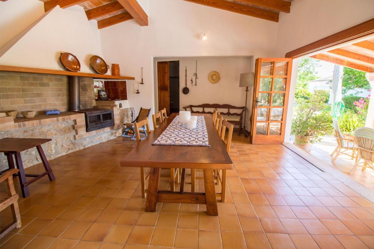 Preciosa Villa Tipica Mallorquina Con Wifi Y A/C Польенса Экстерьер фото