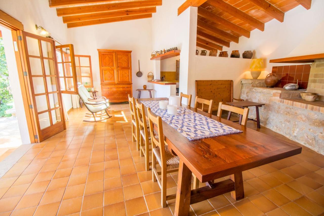 Preciosa Villa Tipica Mallorquina Con Wifi Y A/C Польенса Экстерьер фото